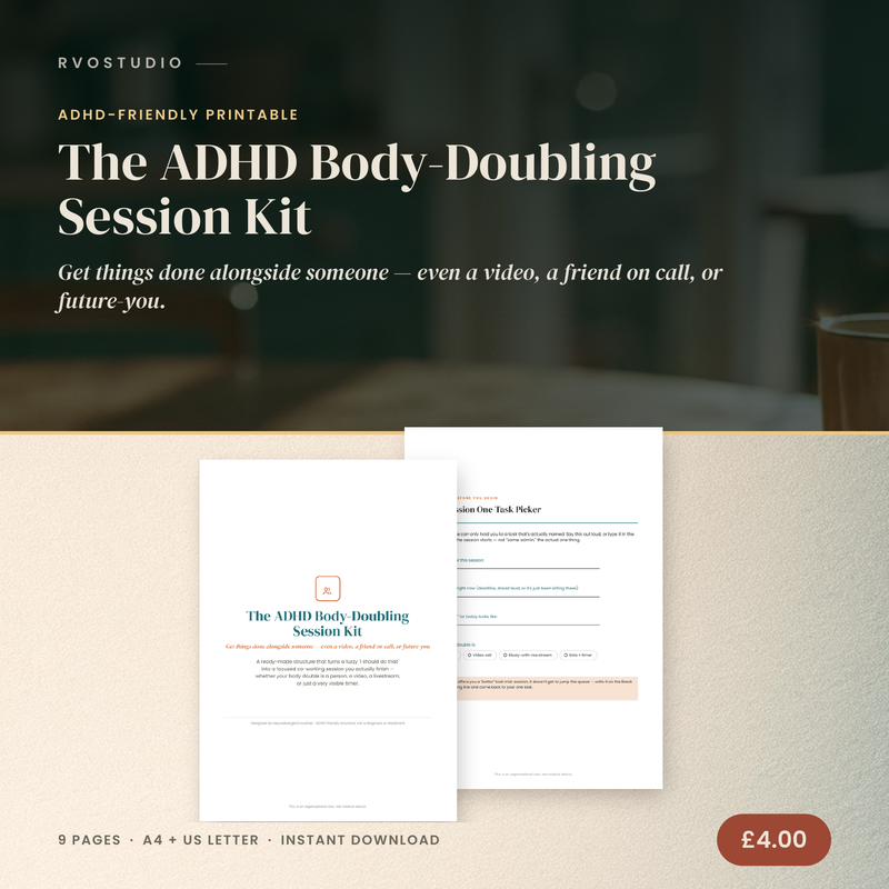 The ADHD Body-Doubling Session Kit — ADHD printable cover