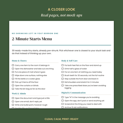 The Complete ADHD Life System preview 5