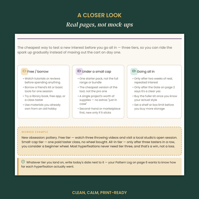 The ADHD Hobby & Hyperfixation Manager preview 5