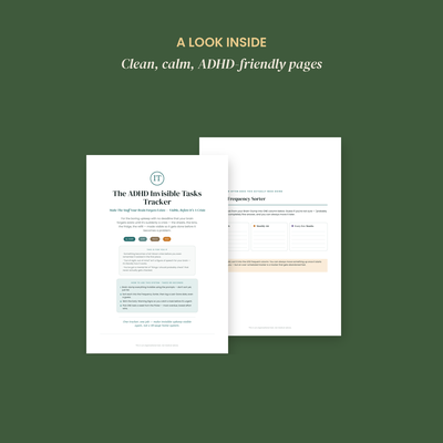 The ADHD Invisible Tasks Tracker preview 3