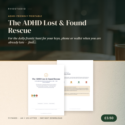 The ADHD Lost & Found Rescue