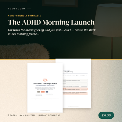 The ADHD Morning Launch