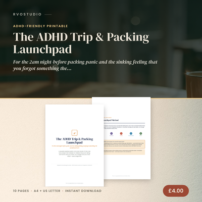 The ADHD Trip & Packing Launchpad