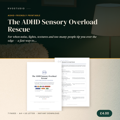 The ADHD Sensory Overload Rescue